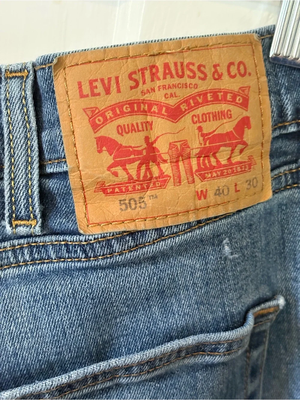 Levi’s 505 Men's Denim Jeans - Medium Blue